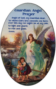 "Guardian Angel Prayer" Wall Plaque