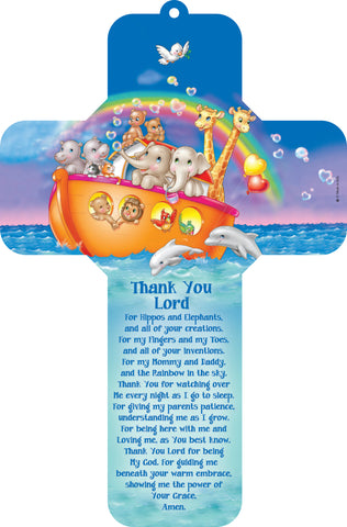 Noah's Ark with Prayer Wall Cross