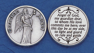 	Guardian Angel with Prayer Token (Pack of 25)
