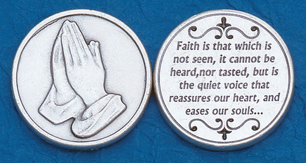Faith with Prayer Token (Pack of 25)