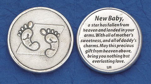 New Baby Prayer Token (Pack of 25)