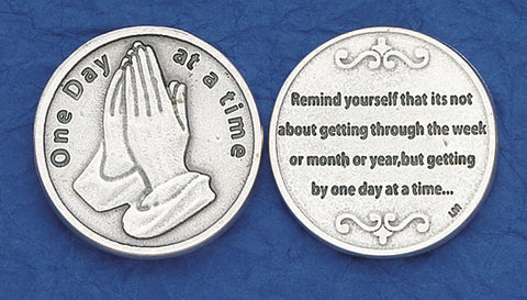 One Day at a Time Token (Pack of 25)