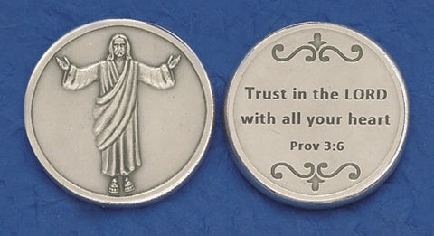 	Risen Christ with Bible Verse Token (Pack of 25)