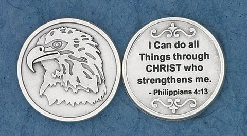 	I Can Do All Things with Bible Verse Token (Pack of 25)