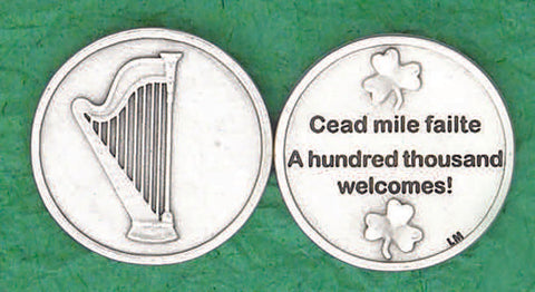 Irish- A Hundred Thousand Welcomes Token (Pack of 25)