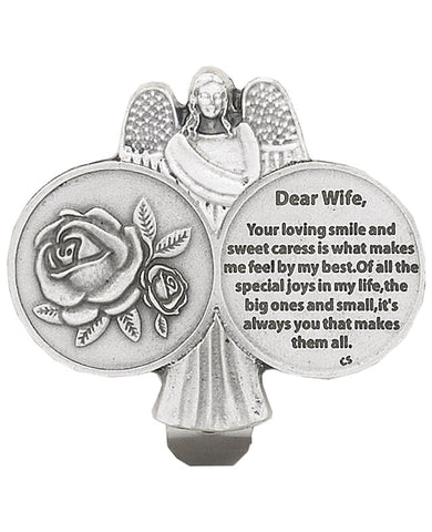 Dear Wife Visor Clip