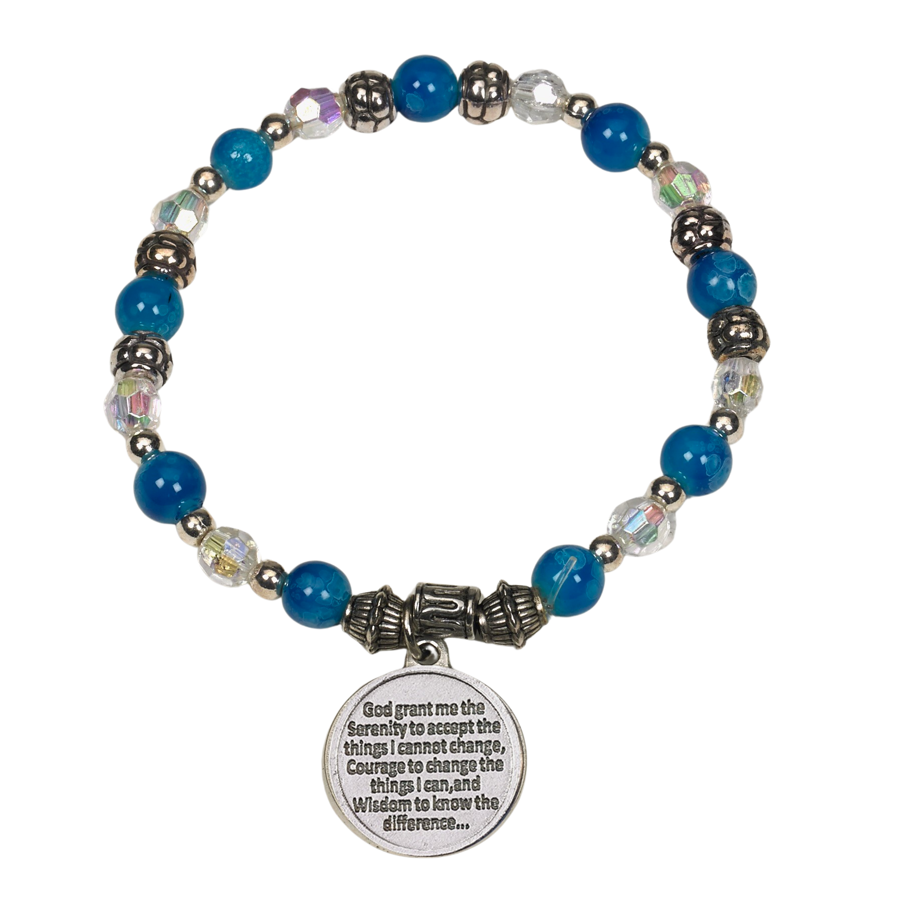 Serenity Prayer Bracelet with Prayer Card