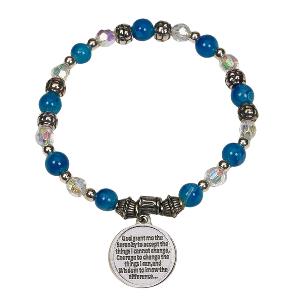 Serenity Prayer Bracelet with Prayer Card