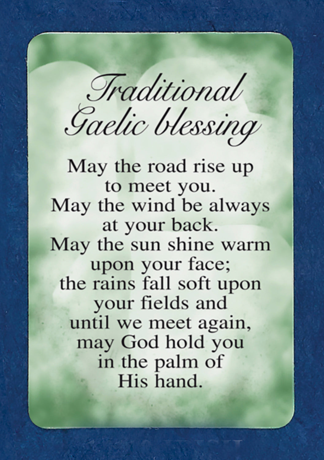 Prayer Card - Traditional Irish Blessing