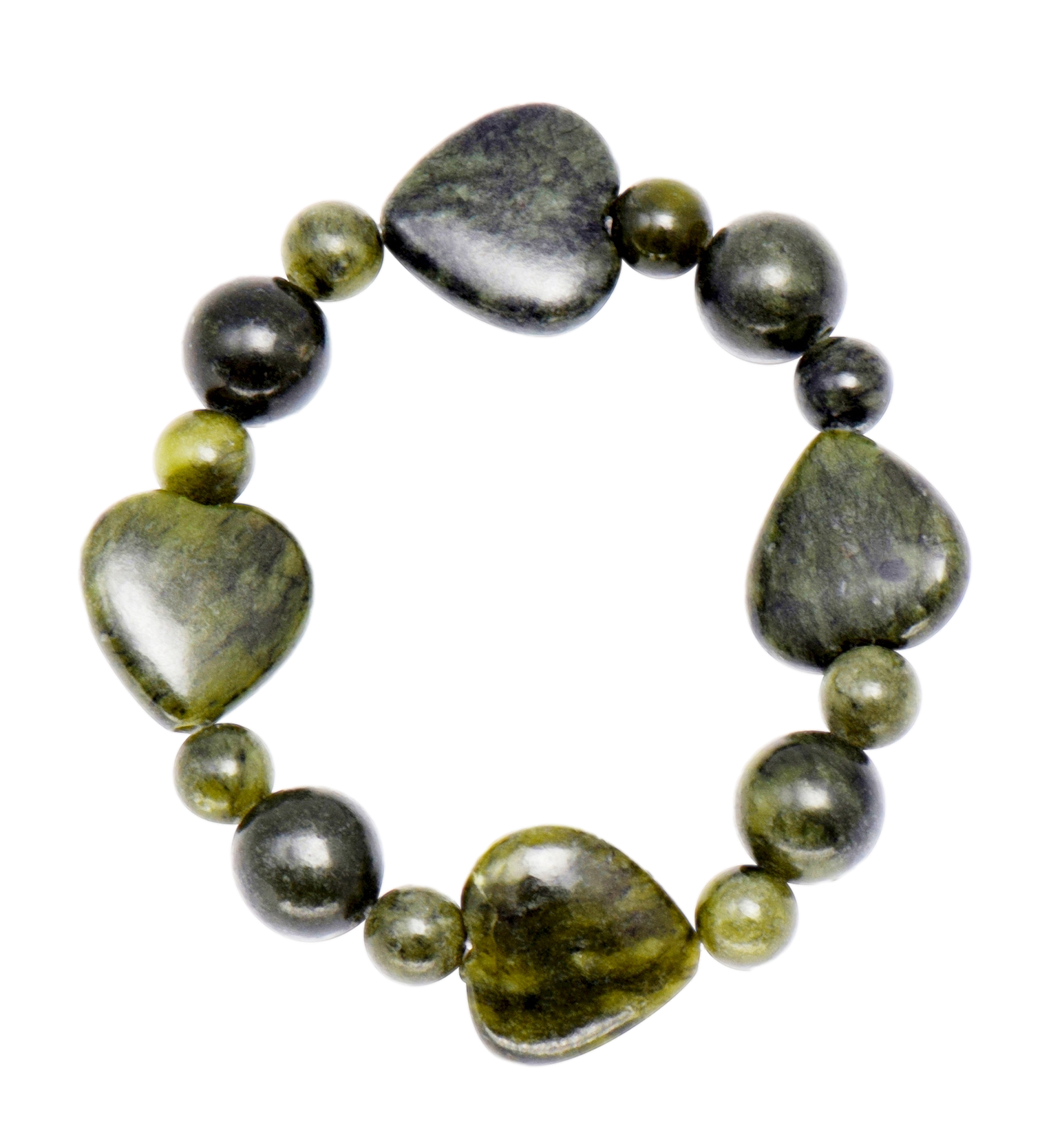 Connemara Marble Love Stretch Bracelet