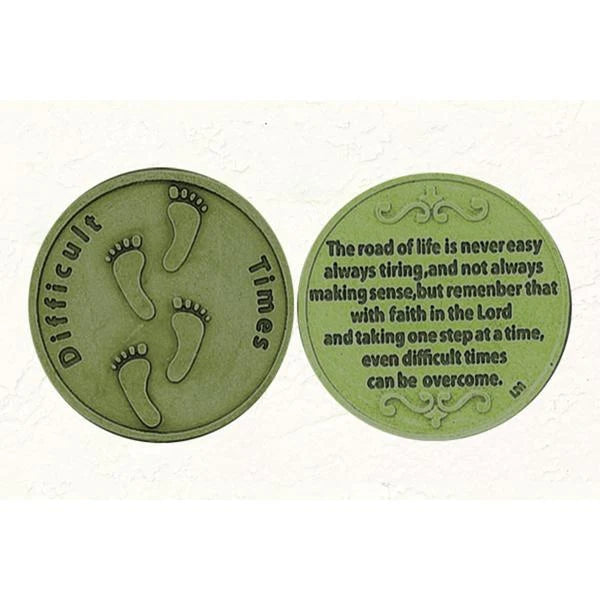 Difficult Times Token - The road of life is never easy
