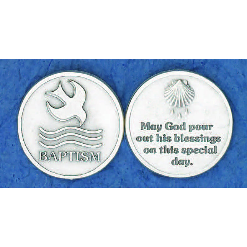 May God pour out his blessings on this special day - Italian Token