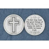 A man may lose the good things of this life, but if he loses his faith in god, he loses it all - Italian Token