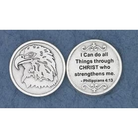 I can do all Things through Christ, who strengthens me - Italian Token