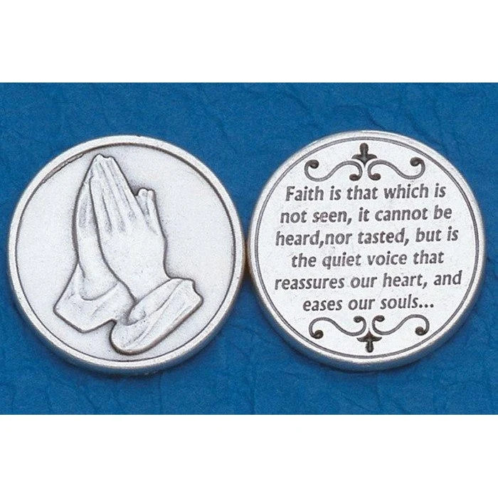 Faith is that which is not seen, it cannot be heard, nor taste - Pocket token