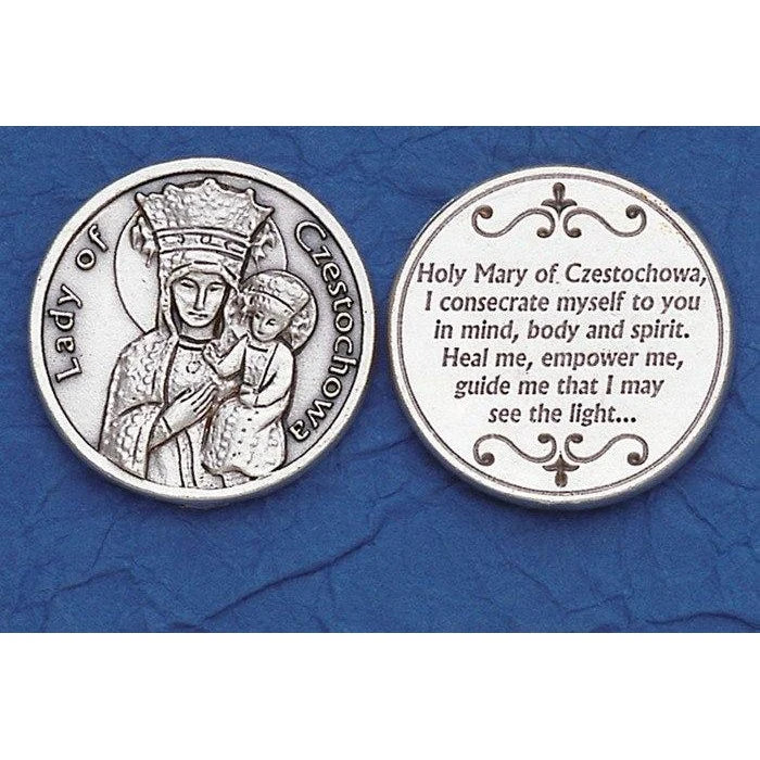 Lady of Czestochowa - Pocket Token