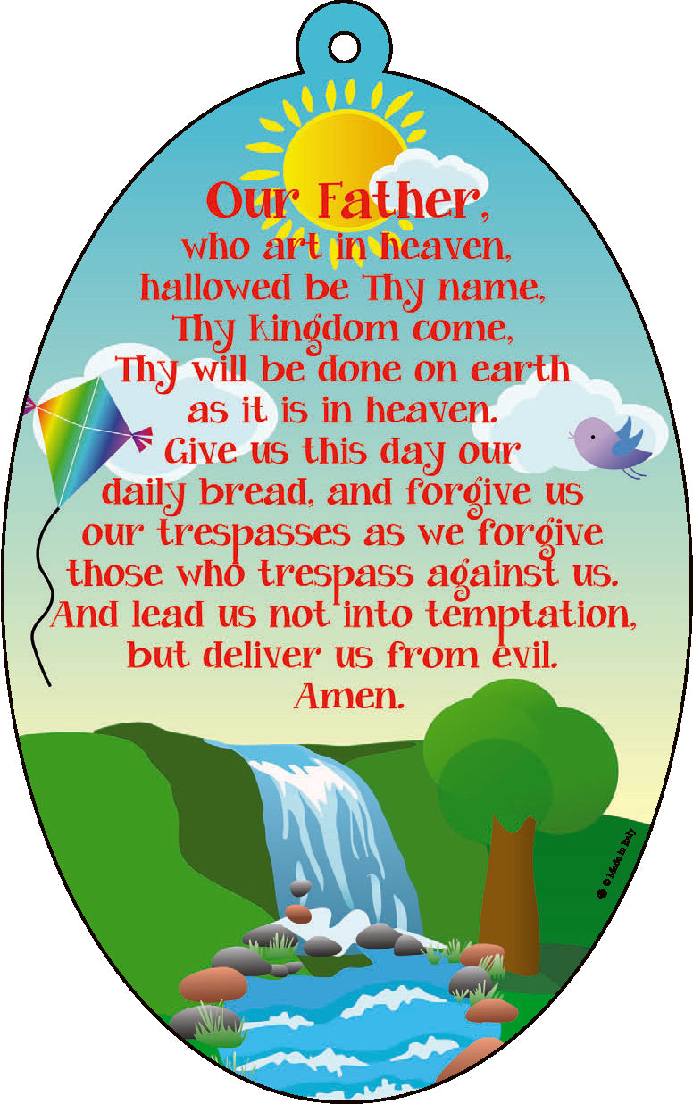 	"Our Father Prayer" Wall Plaque
