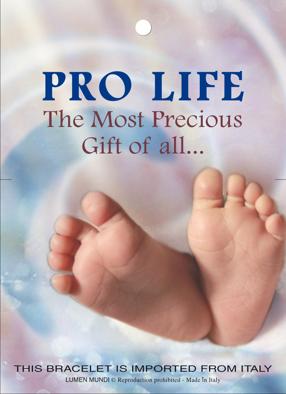 Pro Life Bracelet with Card
