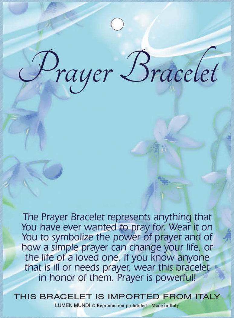Prayer Hands Bracelet with Card