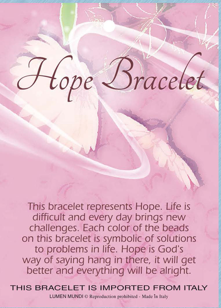Hope Bracelet with Card