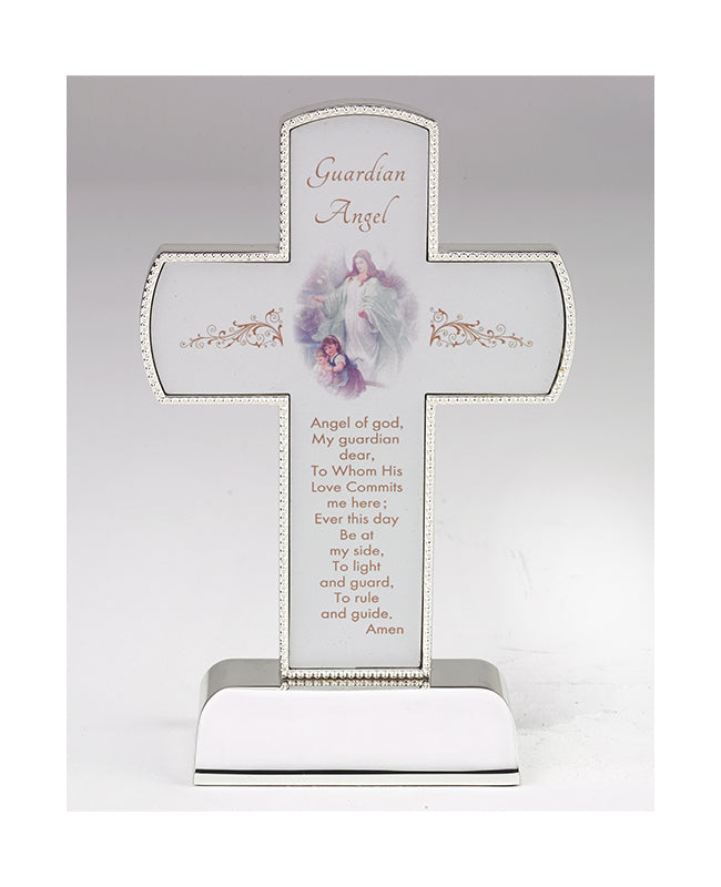 Guardian Angel Premium Standing Cross