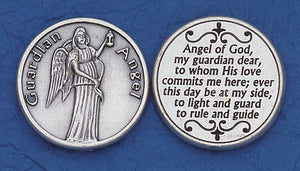 	Guardian Angel with Prayer Token (Pack of 25)