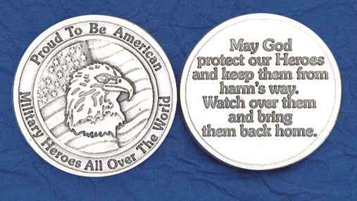 American Heroes with Prayer Token (Pack of 25)