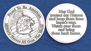 American Heroes with Prayer Token (Pack of 25)