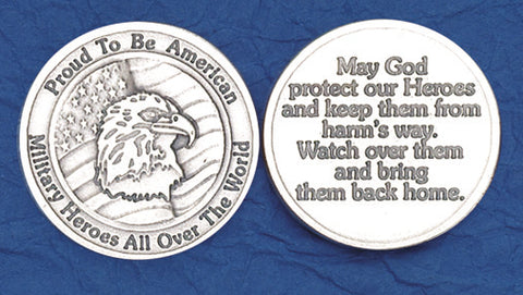 American Heroes with Prayer Token (Pack of 25)