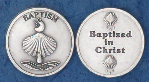 Baptized in Christ Token (Pack of 25)