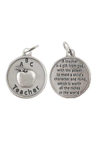 Round Teacher Medal