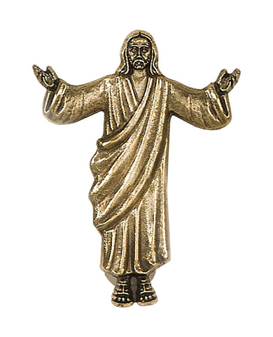 	Brass Tone- Risen Christ Visor Clip