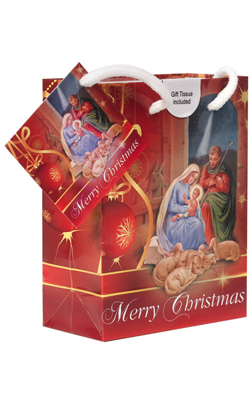 	Red Christmas Gift Bag (Pack of 12)